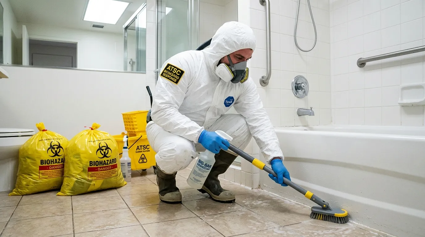 Decontamination equipment deployed for Blood Cleanup in South Haven